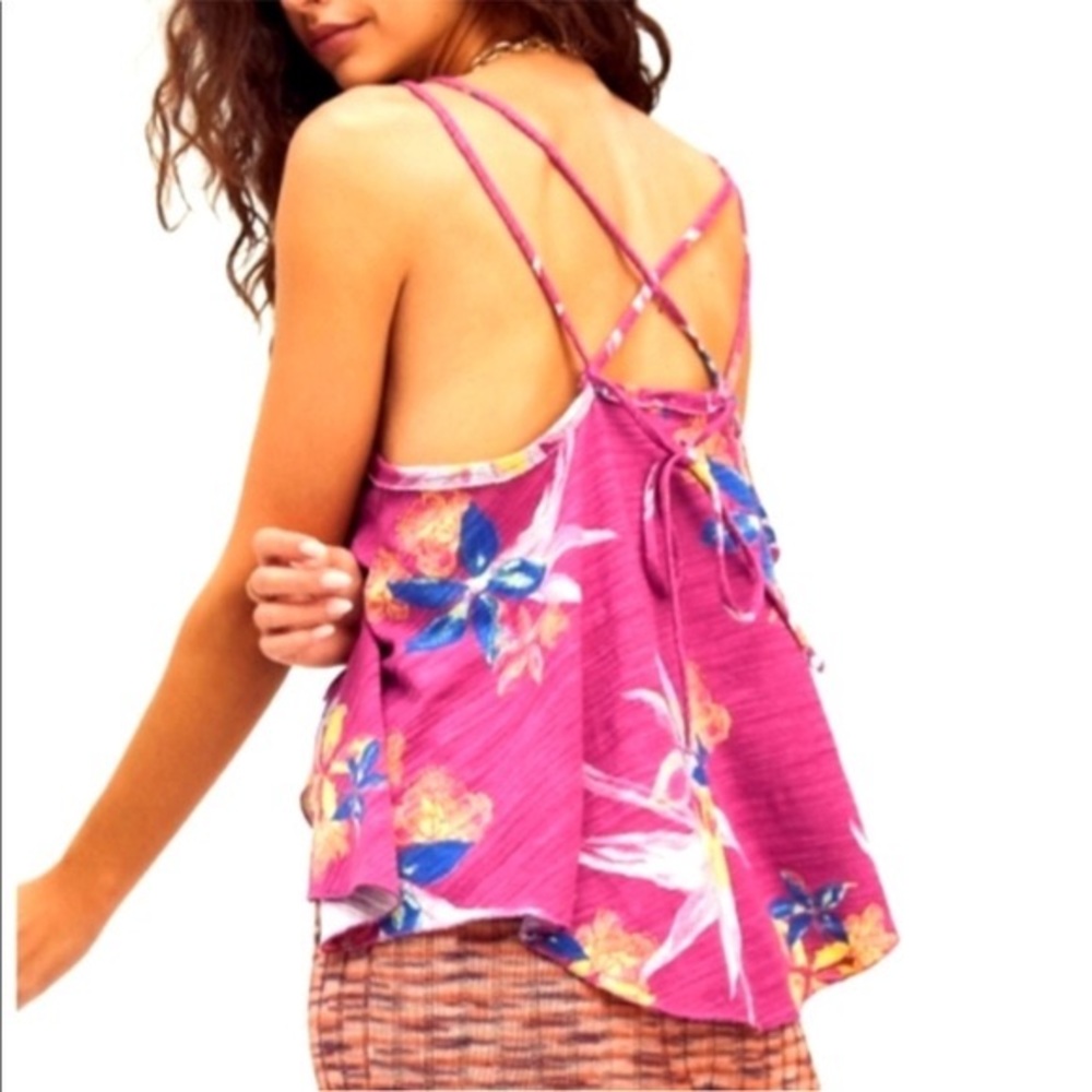 NWT FREE PEOPLE Hey Girl Cotton Tank - Picture 3 of 6
